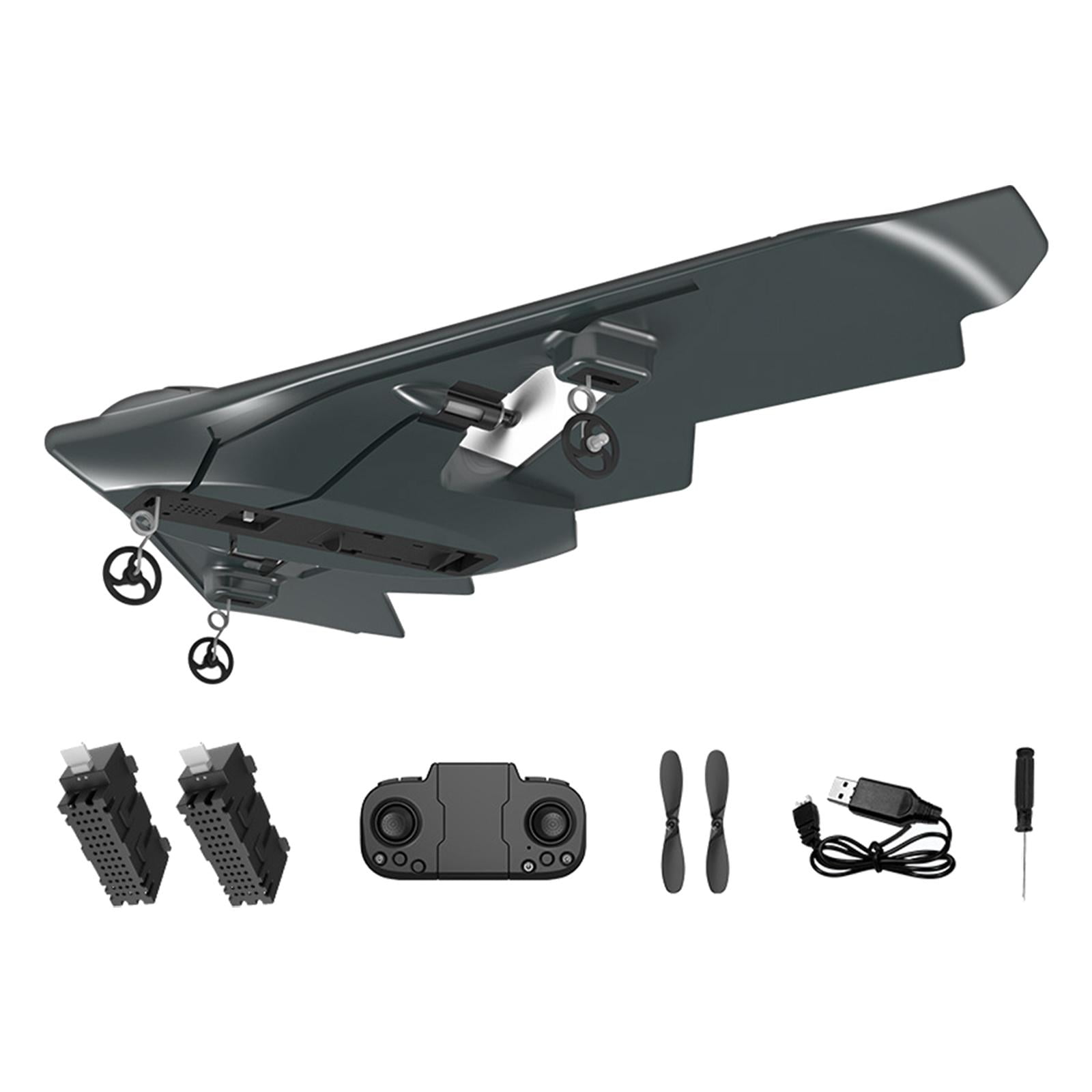 2 Channel B2 Bomber Outdoor Toy Ready To Fly Epp Foam Remote Control Airplane Rc Fixed Wing Aircraft Glider For Xmas Present Holiday Gifts No Light 2 Battery Walmart Com