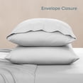 thumbnail image 6 of Bare Home Pillowcase Set - Premium 1800 Collection - Double Brushed - Ultra Soft - Toddler Size, Cloud Gray, 2 Count, 6 of 7