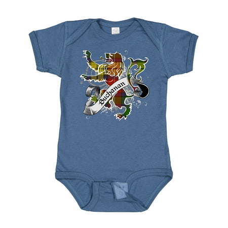 

Inktastic Buchanan Tartan Lion Gift Baby Boy or Baby Girl Bodysuit