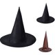 thumbnail image 4 of Witch Hat Black Brown Men Women Adult Halloween Fancy Dress Party Costume Cap, 4 of 4