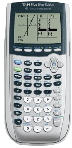 TI84 Texas Instruments TI-84 Plus Silver Edition Graphing Calculator 