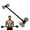 Straight Style, variant on KORIKAHM Dumbbell Barbell Converter Bar, Adjustable Weight Capacitry Bar Convert to Dumbbell Set for Home Gym Strength Training