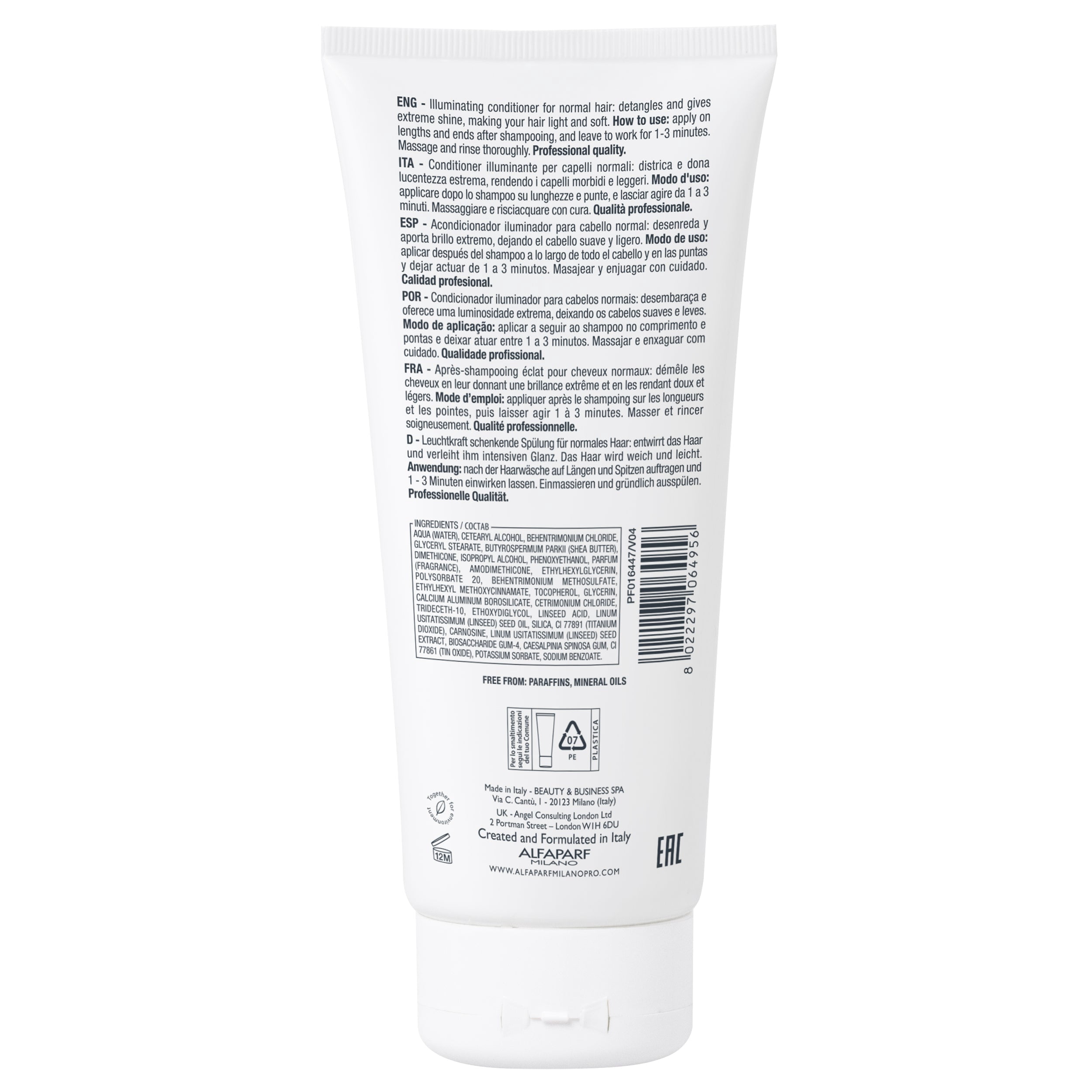 Semi di Lino Diamond Illuminating Hair Conditioner - Adds Shine