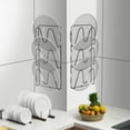thumbnail image 6 of 2 Pack Pot Lid Organizer Rack - 3 Tier Pot Lids Holder Wall Mounted Lid Rack, 6 of 7