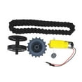 thumbnail image 3 of Accesorios para de bricolaje Cinta transportadora de orugas con motor TT y ruedas motrices, kits de ensamblaje de robots de bricolaje, conjunt Hugo Toy Tank Track, 3 of 6