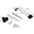 thumbnail image 3 of Almohadillas de sujeción que no dejan marcas, perillas de diseño ergonómico para una capacidad de sujeción de alta tensión, construcción de aluminio, acción de sujeción del sistema de riel en T, 3 of 5