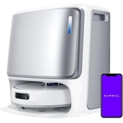 Restored NARWAL Freo Z Ultra Robot Vacuum and Mop Combo, Dual RGB Cameras and Chips, AI Avoidance, 12000Pa Suction, Real-Time Decisions, Adaptive Hot-Wash & Self Emptying, Pet Hair, Quiet B Grade