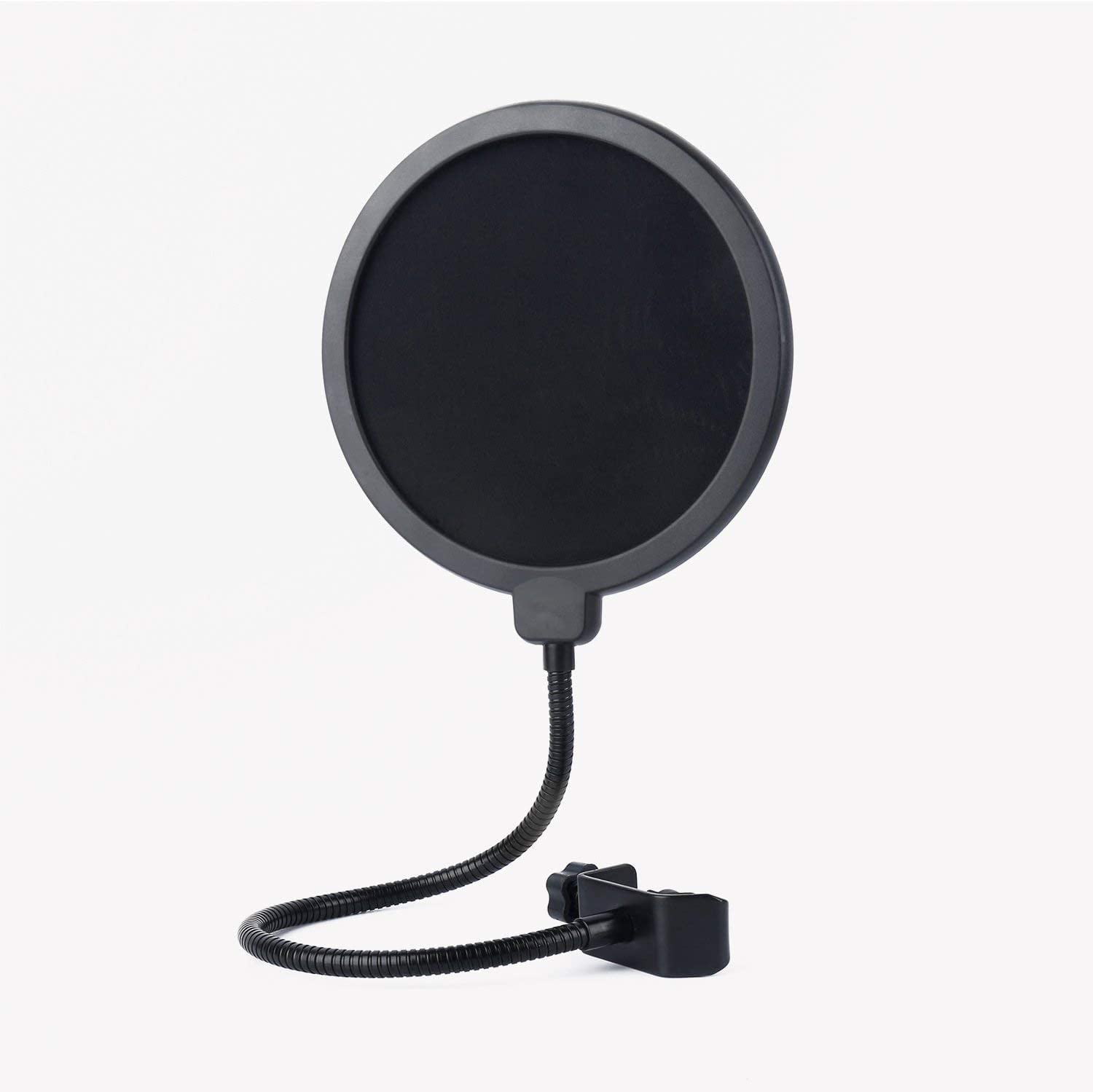 ZY-007 micrófono de profesional incluyen soporte de brazo de tijera de suspensión,montaje de choque y filtro pop para grabación de estudio y radiodifusión ZINGYOU Conjunto de Micrófono de Condensador