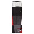 thumbnail image 4 of Modern Geometric Pajamas Leisure Trousers Soft Warm Sleepwear Bottoms Loose Retro Nightwear, 4 of 6
