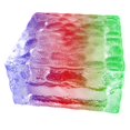 thumbnail image 4 of Bewildely Cubo de hielo solar Luz de vida Cubo de hielo a prueba de agua Luz de piso Sin cableado Luz solar cuadrada subterránea LED con 4 cuentas LED Iluminación y accesorios No.6 Bewildely HA027589-06, 4 of 6