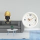 thumbnail image 2 of Estatua de mujer africana, figura de resina, adorno, reloj de pared, escultura decorativa, pieza artística, diseño moderno, adecuada para estante de o, 2 of 8