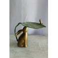 thumbnail image 2 of Aluminum Rabbit Bird and Leaf Bird Feeder for Your Garden Decor 14" x 8" x 13"H, 2 of 11