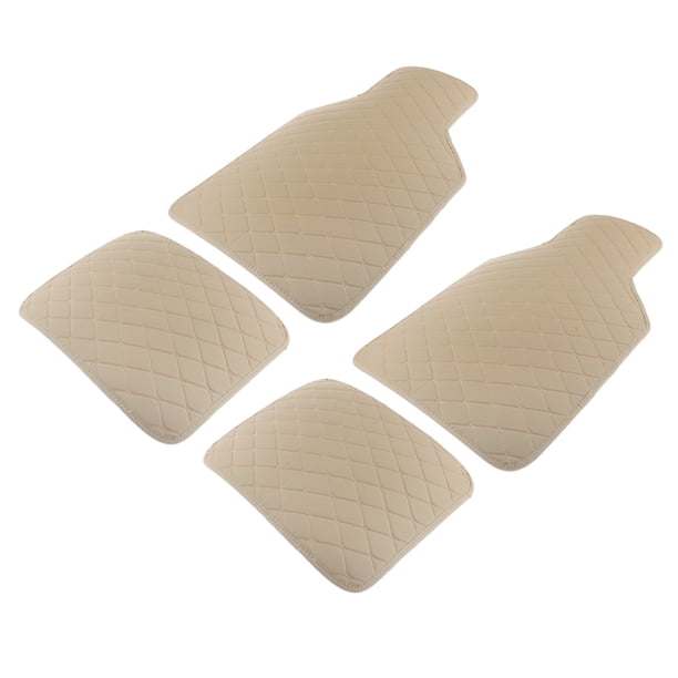 Alfombrillas Universales Para Coche Sunnimix Alfombra Antideslizante Protección Resistente Beige