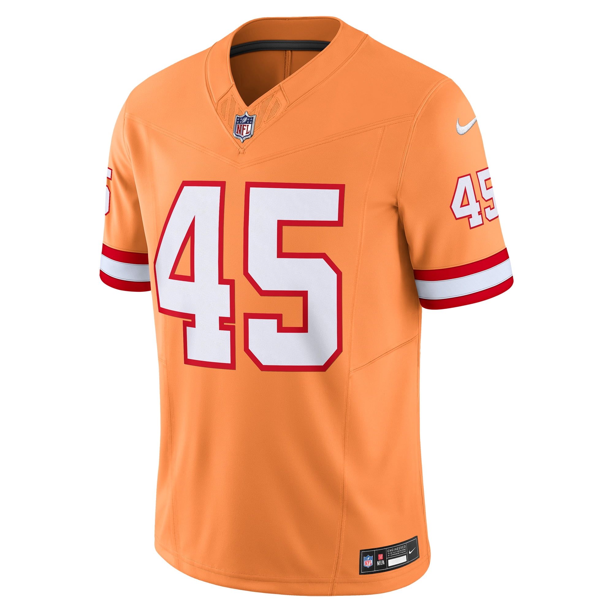 Men s Nike Devin White Orange Tampa Bay Buccaneers Vapor F.U.S.E. Limited Jersey Walmart