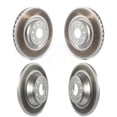thumbnail image 1 of Genius Front Rear Coated Disc Brake Rotors Kit for Car Volkswagen Tiguan Jetta KG-101279, 1 of 9
