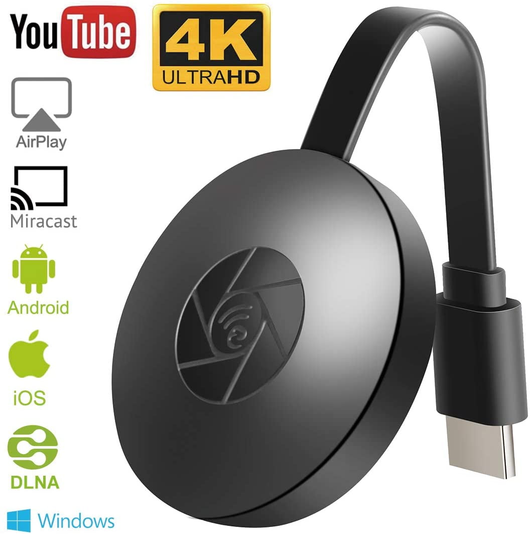 Timoom chromecast Android Wireless Display Dongle 4K 1080P HDMI Portable 5G WiFi TV Reciever Adapter Support Miracast DLNA Airplay for iOS tablet,Mac,Windows