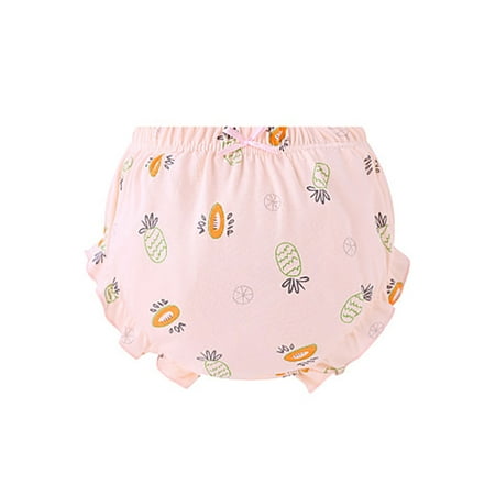 

THE WILD Summer Girls Breathable Bread Pants Fruit Children s Printed Cotton Underwear