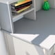 thumbnail image 4 of Escritorio KIDS PLAYCON Organizador Superior Cubierta Resistente a Rallones Tablero Laminado Texturizado Lino Luna, 4 of 9