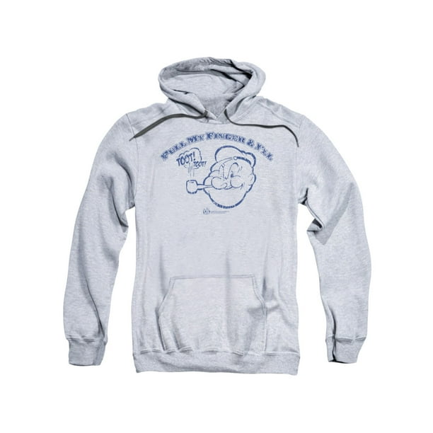 Download 2bhip Popeye The Sailor Man Animated Cartoon Toot Toot Adult Pull Over Hoodie Walmart Com Walmart Com