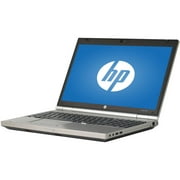 Refurbished HP Silver 15.6" Elitebook 8570P WA5-0775 Laptop PC with Intel Core i7-3720QM Processor, 8GB Memory, 128GB Solid State Drive and Windows 10 Pro