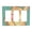 3-Gang, variant on Cat Cute Switch Cover Decorative Wall Plate 3-Gang Screwless Standard Size