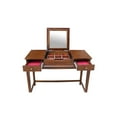 thumbnail image 5 of International Concepts Solid Wood Vanity Table in Espresso, 5 of 6
