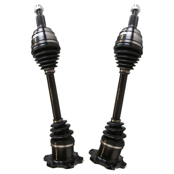 AutoShack Front CV Axle Shaft Assembly Set of 2 Replacement for 2007-2018 Chevrolet Silverado 1500 4WD 2007-2018 GMC Sierra 1500 4WD 2007-2020 GMC Yukon 4WD Driver and Passenger Side DSK052052