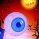 thumbnail image 4 of Globo ocular inflable de Halloween de 23,6 pulgadas, luminoso, que cambia de color, decoración para fiestas, bola decorativa, 4 of 6