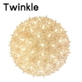 thumbnail image 5 of Novelty Lights 100 Light Clear Christmas  Incandescent  Starlight Sphere, Twinkle, 7.5" Diameter, 5 of 7