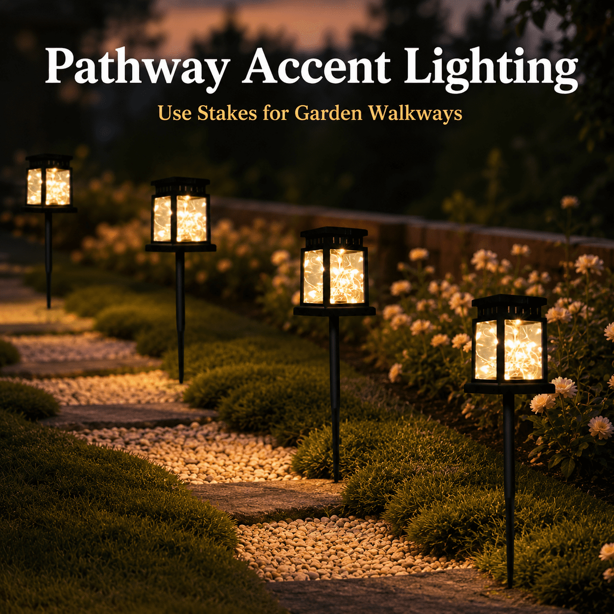 MEHOOM 4 Pack Outdoor Solar Lanterns Warm White, 40 LED Vintage Palace Hanging Decorative Garden Lights, Waterproof Solar Powered Lights for Patio, Yard, Balcony, Christmas Decorations Outdoor
