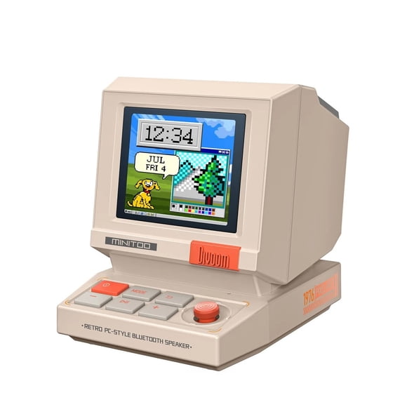 Divoom MiniToo Retro Pixel Bluetooth Speaker