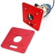 thumbnail image 3 of Inserto de Mesa de Enrutador, Aleación 6061 Inserto de Recortador de Oxidación Anódica Placa de Enrutador Tornillos Adaptadores de aluminio Grabado de Aleación, 3 of 7