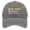 A-Grey264, variant on Hats Solid Color Washed Finish Unstructured Baseball Hats With Blend Embroidered Pattern Outdoor Hiking Sun Headwear
