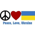 thumbnail image 3 of CafePress - Peace Love Ukraine Men's Value T Shirt - Men's Classic Cotton T-Shirts, 3 of 3
