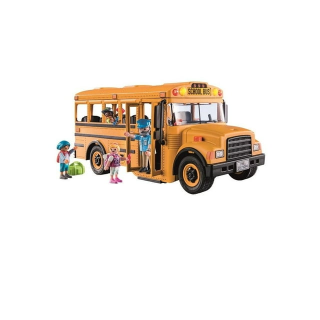 Set de Juego Playmobil Autobús Escolar 46 Piezas