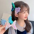 thumbnail image 3 of Skymirror Girl Hair Clip Shine Sequins Mermaid Tail Hairpin with Cute Seashell Hair Accessories Girl Hairpin Mermaid Theme Metal Styling Clip Jewelry, 3 of 8