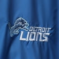 thumbnail image 3 of Men's Dunbrooke Blue Detroit Lions Logo Legacy Stadium Full-Zip Jacket, 3 of 4