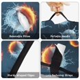 thumbnail image 6 of Baseballs and Flames Blue Teens Toddler Nap Mat with Pillow, Sleeping Mat Bag for Preschool Daycare 59"x22", 6 of 6