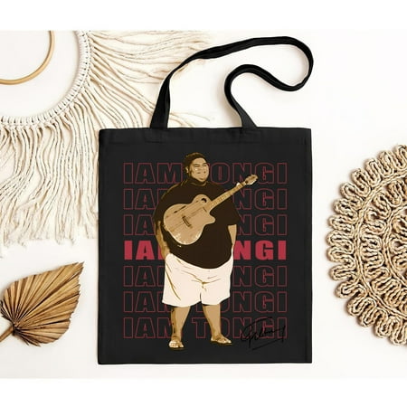 vintage Short Sleeves Iam Tongi Yessah American Idol Kahuku Tote Bag for Men and Women  up to -TH19160