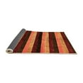 thumbnail image 2 of Ahgly Company Indoor Rectangle Abstract Orange Modern Area Rugs, 2' x 5', 2 of 4