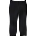 thumbnail image 1 of Alfani Pantalons Décontractés Raccourcis à Bordure Crochetée pour Femmes, Noir, 16, 1 of 2