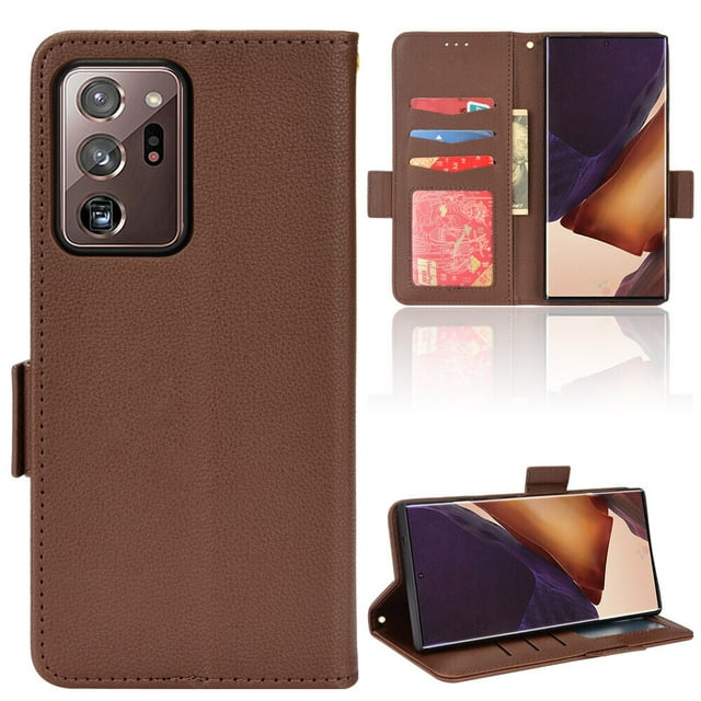 Samsung Galaxy Note 20 Ultra Case , PU Leather Flip Cover Card Slots Magnetic Closure Wallet Case for Samsung Galaxy Note 20 Ultra
