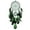 Green, variant on SDFGTstore Feathered Tassels Dreamcatchers Hanging Ornament with Night Glowing Beads Wind Chimes for Car Hanging or Home Decors