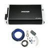 Kicker DX Series 4-Channel 500 Watts Car Stereo Amplifier, Amp Installation Kit