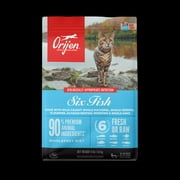 ORIJEN Grain Free Six Fish Dry Cat Food 12 lb