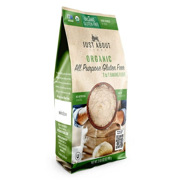 Just About Foods All-Purpose Baking Flour (4 Pack) 2 lb