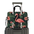 thumbnail image 2 of FORMRS 16" Laptop Sleeve Bag Carrying Case with Handle Travel Shoulder Briefcase, Red Flamingo Pattern, 2 of 8