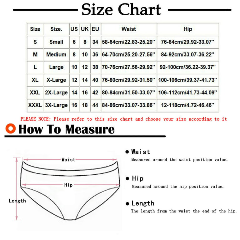 HUPOM Cheeky Underwear For Women Panties In Clothing Thong Leisure Tie  Seamless Waistband Black M 