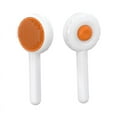 thumbnail image 2 of absob Pet Grooming Brush for Cats and Dogs, Self-Cleaning Sliker Brush for Removes Loose Undercoat, Mats, and Tangled Hair, Shedding Brush for Short or Long Haired Cats/Dogs (White-C), 2 of 7