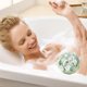 thumbnail image 4 of Accesorios de baño, baño de rosas, baño y exfoliante, baño de flores, espuma de baño, tamaño grande, súper suave, no se afloja fácilmente, con cuerda para colgar, bola de baño., 4 of 6